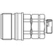 Acoplamiento Parker QHPA54-D6X5-C — Acero 450 bar 3"