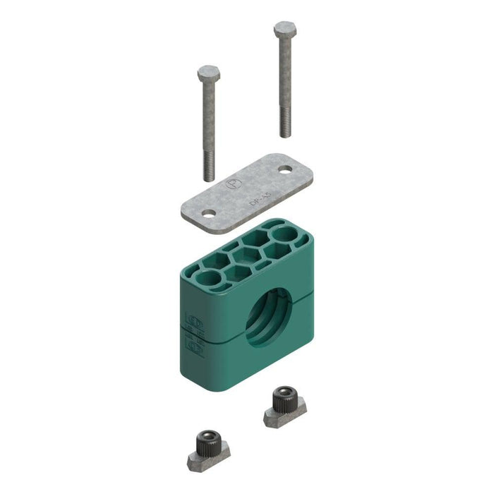 Abrazadera Parker RAP12-535 — DIN 3015-1 Tubo 35mm