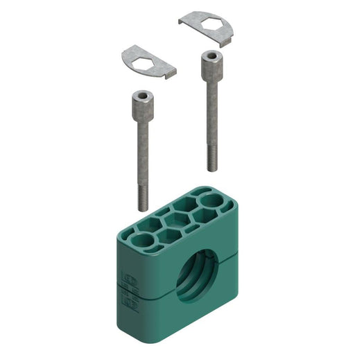 Abrazadera Parker RAP18-108 — DIN 3015-1 Tubo 8mm