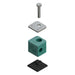 Abrazadera Parker RAP3-006.4 — Tubo DIN 3015-1 Serie A