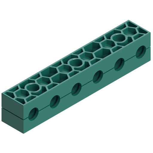 Multiabrazadera Parker RAPM212.7C6X 6 Orificios DIN 3015-1