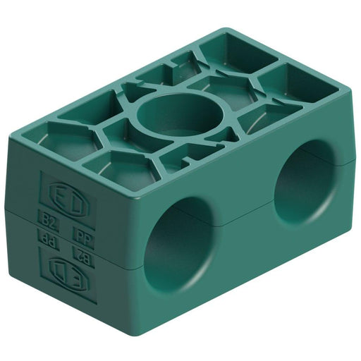Abrazadera Parker RBPG217.2X Serie B DIN 3015-3 Tubos 6-42mm
