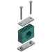 Abrazadera Tubo Parker RCP1-576.1 — Serie C Pesada