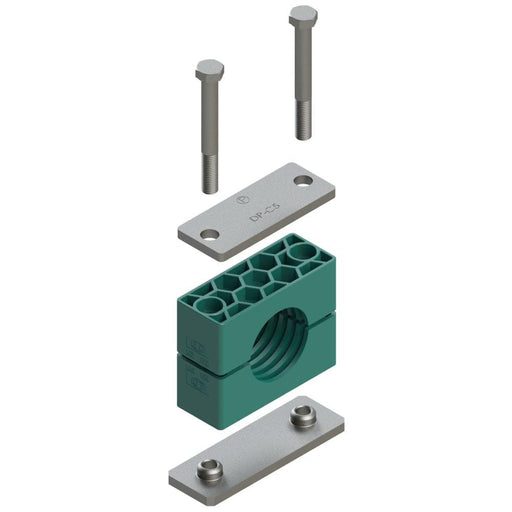 Abrazadera Parker RCP1-6114.3 Serie C DIN 3015-2