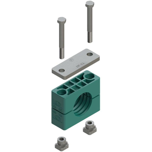 Abrazadera Parker RCP3-330 Serie C DIN 3015-2 Tubos 6-82.5mm