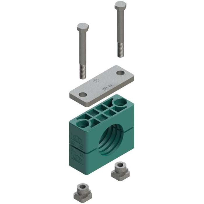 Abrazadera Parker RCP3-330 Serie C DIN 3015-2 Tubos 6-82.5mm