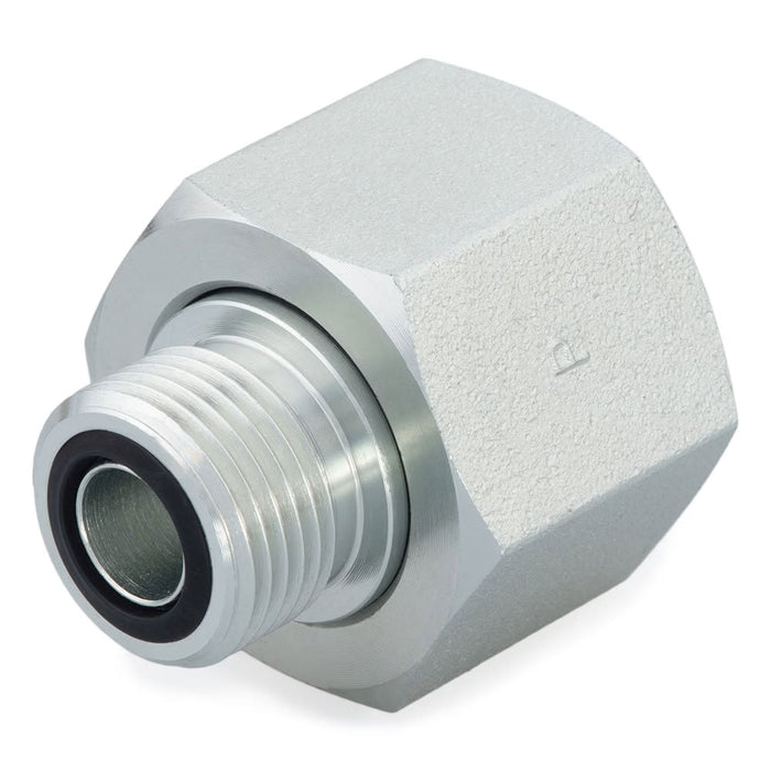 Reductor Parker Seal-Lok 10-8 TRLO-S ORFS Cara Plana Sin Tuerca a Macho Acero