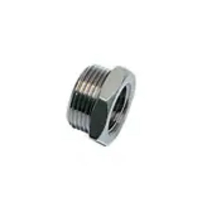 Reductor de Conexión Parker 0905 21 27 G 3/4 BSPP Macho a G 1/2 BSPP Hembra en Latón