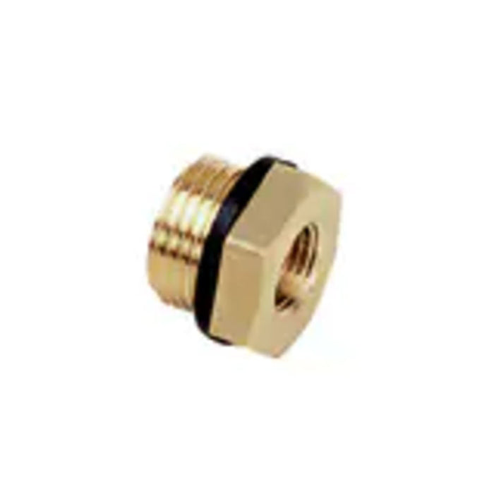 Reductor de Latón Parker 0168 17 13 para Roscas BSPP G3/8 a G1/4 
