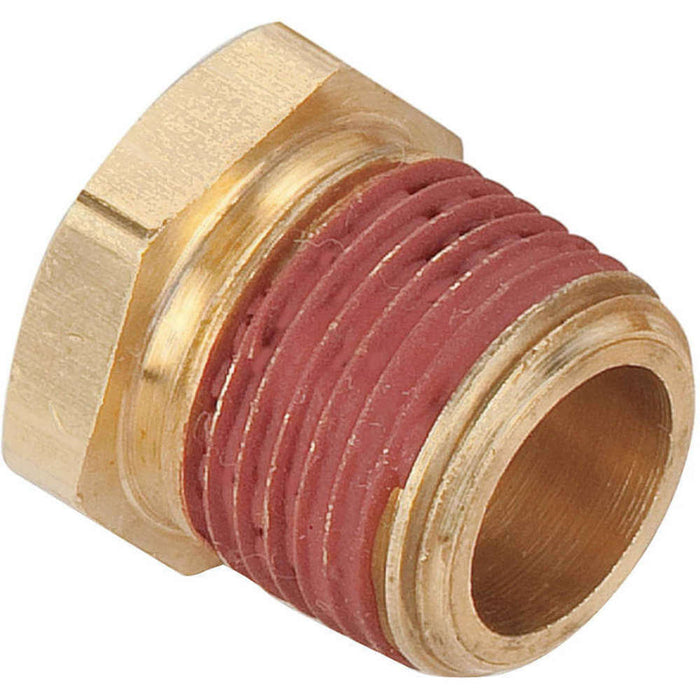 Reductor de Tubería Parker VS209P-4-2 NPT Macho de 1/4 in a NPT Hembra de 1/8 in en Latón