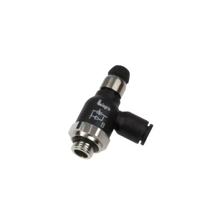 Regulador de Flujo Compacto Parker 7061 06 13 Serie 7061 Push-to-Connect para Tubo 6 mm a Macho BSPP G1/4