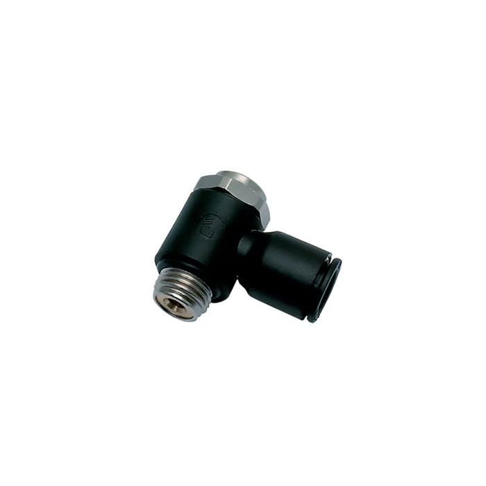 Regulador de Flujo Parker 7011 08 13 Serie 7011 Push-to-Connect para Tubo 8 mm a Macho BSPP G1/4