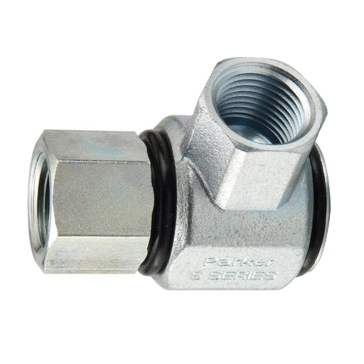 Giratorio Parker S2202-4-4 — Acero 90° 3000 PSI