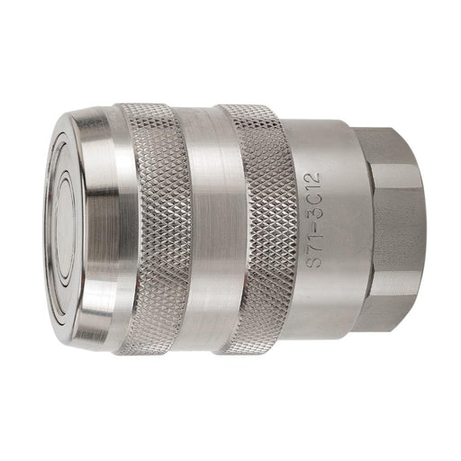 Acoplador Parker S71-3C4-4F — Inox 316 Cara Plana