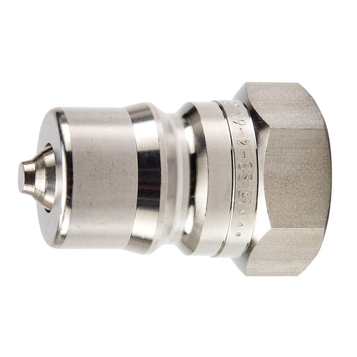 Niple Parker SSH4-63Y-BSPP — Acero Inox ISO 7241-B