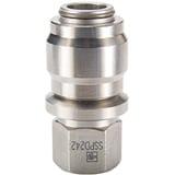 Conector Parker SSPD242Y — Acero Inox Diagnóstico 6000 PSI