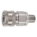 Conector Parker SVHC8-8M — Acero Inox Con Válvula H