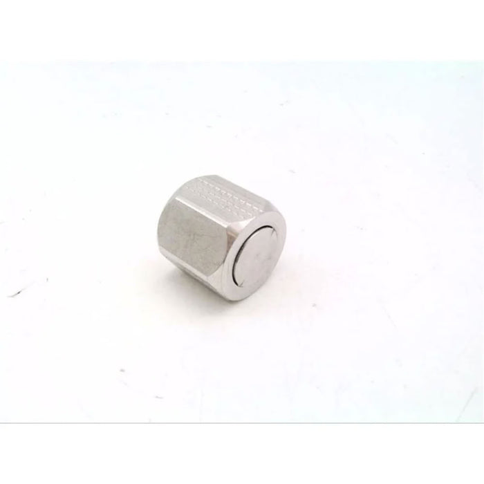 Tapa Ciega Hexagonal Métrica Parker 8FNMTXS para Conexión JIC 37° Flare de 1/2 in en Acero