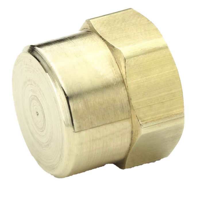 Tapa Industrial Parker 213P-12 Hembra de 3/4 in en Latón