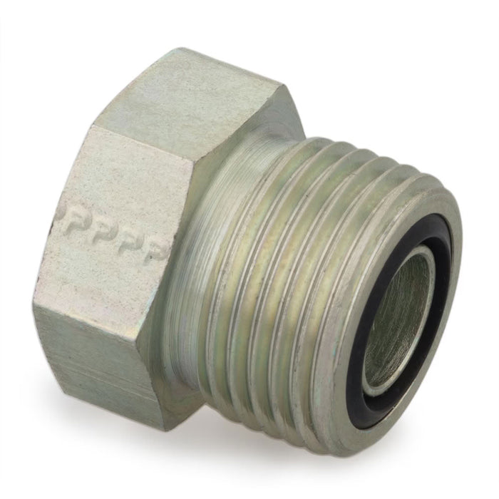 Tapón Parker 24 PNLO-S Sellado de Cara con O-Ring Seal Lok Macho 1 1/2 in en Acero