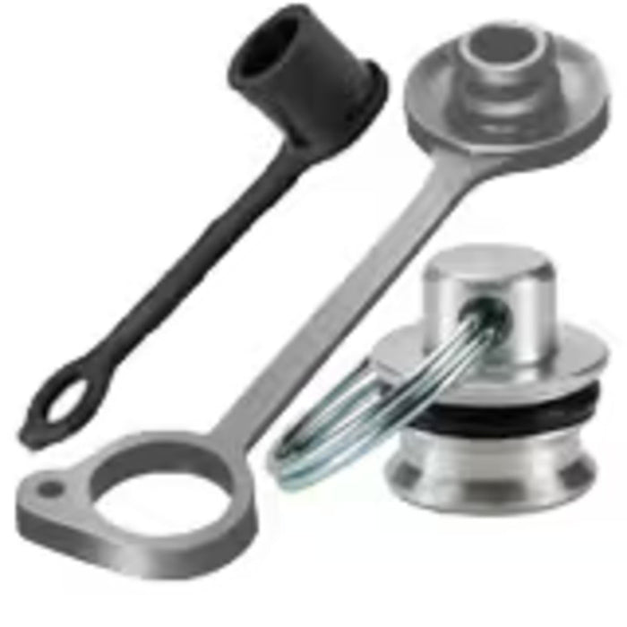 Tapón contra Polvo Parker 5209-4 Negro para Niple Macho de 1/2 in