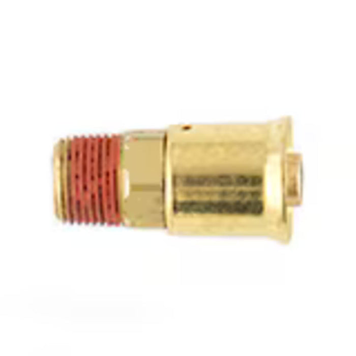 Terminal Recto Parker 10125-8-8B-VS Latón Macho NPTF 1/2-14 in para Manguera Hidráulica de 1/2 in Crimp Serie 25