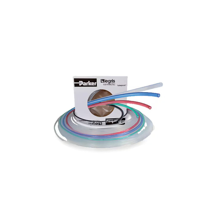 Tubo de PFA Parker 1050T06P00 Fluoropolímero Claro 6 mm OD 4 mm ID para Farmacéutico y Alimentos 50 m