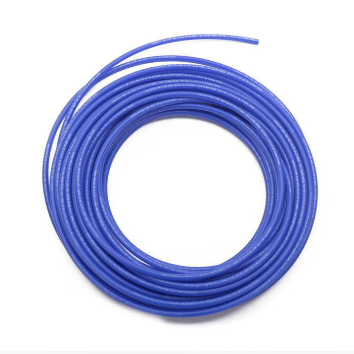 Tubo de Polietileno Parker E-43-B-0500 Grado Instrumentación de 1/4 in Azul
