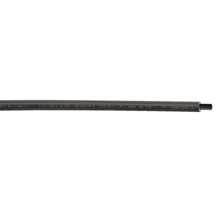 Tubo de poliuretano ignífugo Parker 95FR-4-BLK-0250 de 1/4 in negro