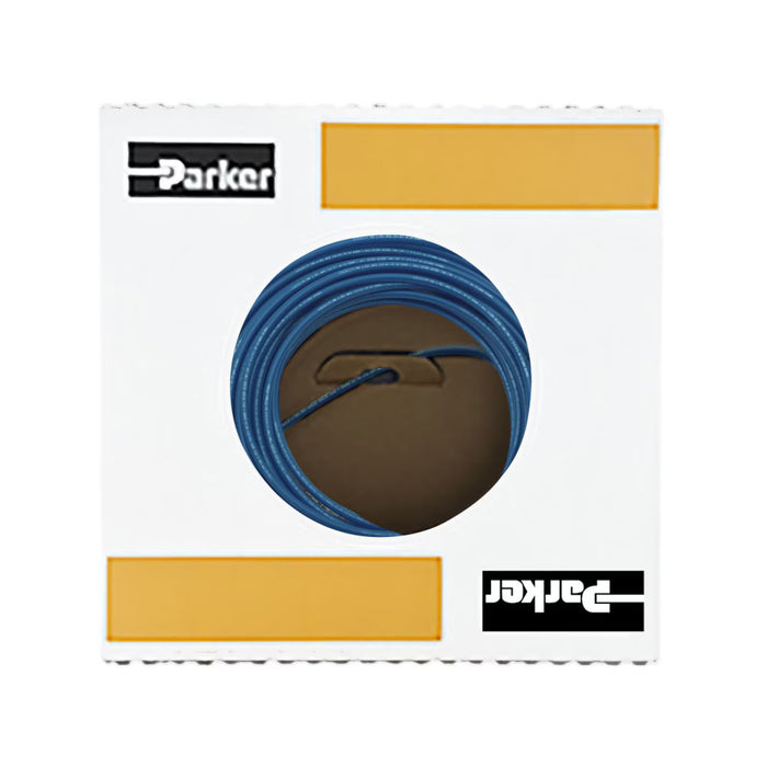 Tubo de poliuretano métrico Parker 95UM-8x1.5-BLU-0100 de 8 mm azul