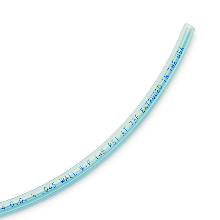 Tubo de poliuretano métrico azul transparente Parker 95UM-10x1.75-TBL-0500 de 10 mm