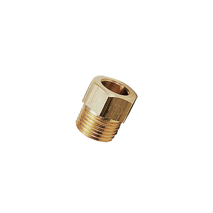 Tuerca de Compresión Parker 0112 06 00 Macho Métrico M10x1 a 6 mm en Latón
