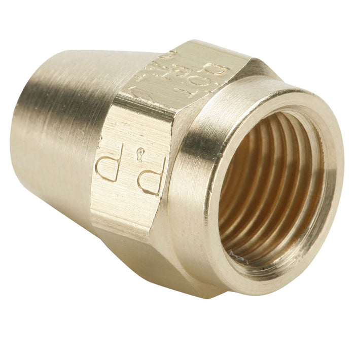 Tuerca de Compresión Parker 61AB-6 de Latón para Tubo de Cobre de 3/8 in en Frenos de Aire D.O.T.