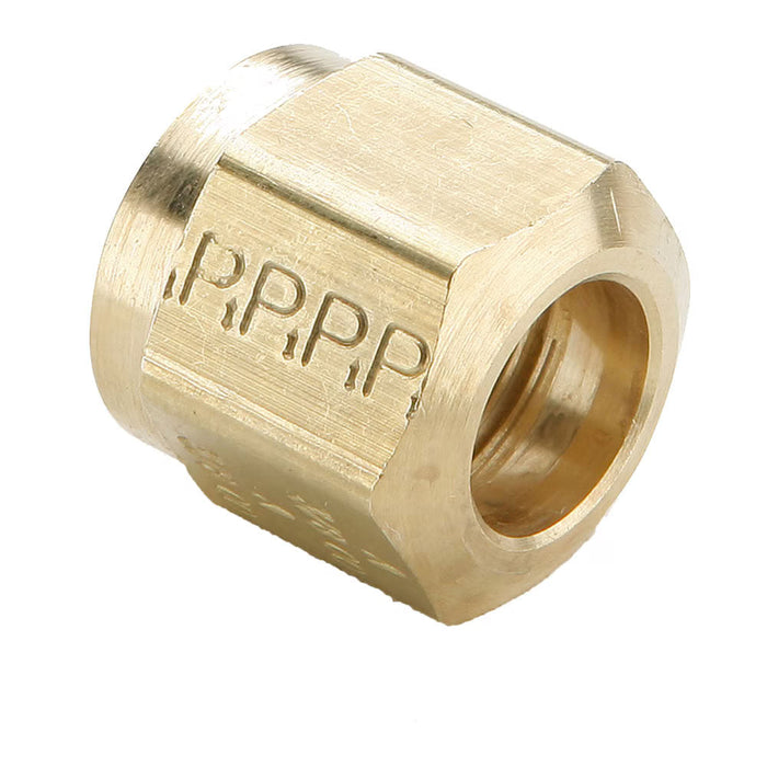 Tuerca de Compresión Parker 61NTA-6 de Latón para Tubo Nylon J844 de 3/8 in en Frenos de Aire D.O.T.