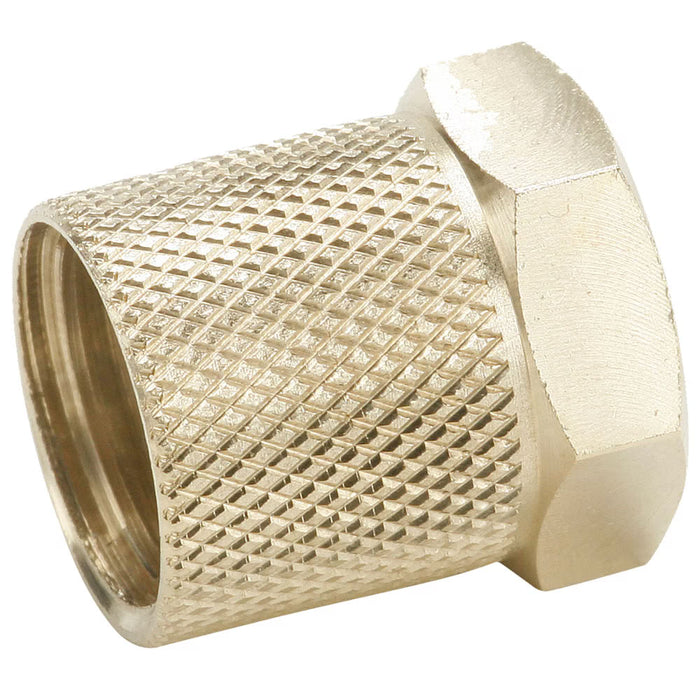 Tuerca de Compresión con Guardamuelle Poly-Tite Parker 61PSGN-4 en Latón para Tubo de 1/4 in