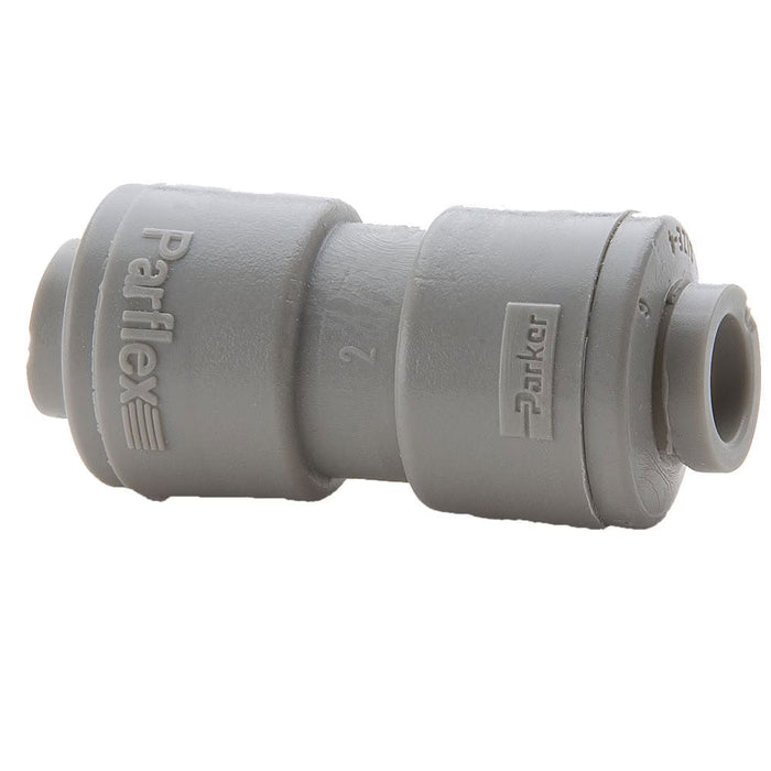 Unión Push to Connect Parker A4UC4-MG TrueSeal de 1/4 in en Acetal
