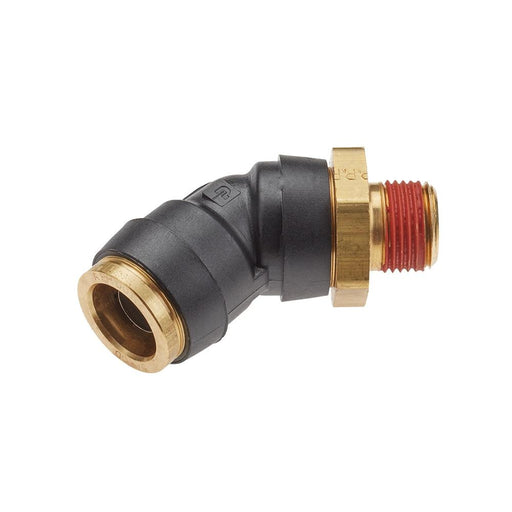 Codo Parker VS379PTCR-4-6 — 45° Giratorio 1/4" NPT