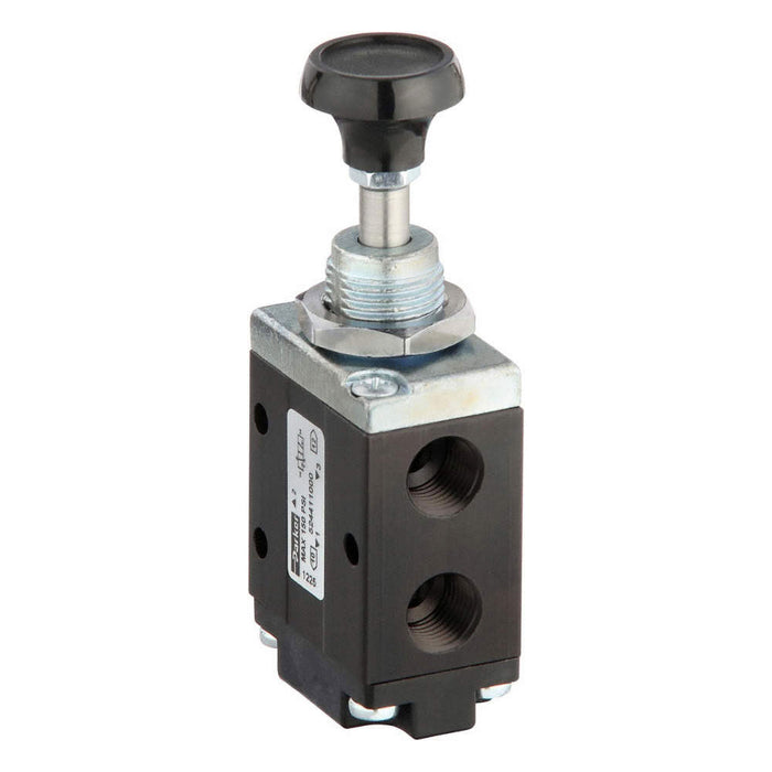 Válvula Neumática de 3 Vías NC Parker DirectAir 4 Series 524411000 de 1/4 in NPT Normalmente Cerrada