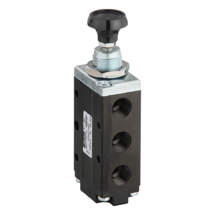 Válvula Parker DirectAir 4 520431000 Manual de 1/4 in NPT de Aluminio