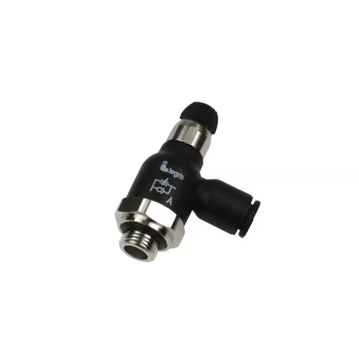 Válvula Reguladora Compacta Parker 7060 12 21 con Ajuste Externo G 1/2 BSPP Macho a Tubo de 12 mm