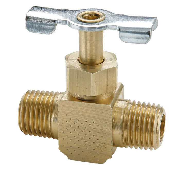 Válvula de Aguja Parker NV107P-4 de 1/4 in NPT Macho a Macho
