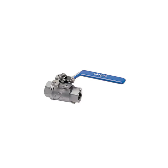 Válvula de Bola Manual de Acero Inoxidable Legris Parker 4812 15 21 Rosca BSPP Rp1/2