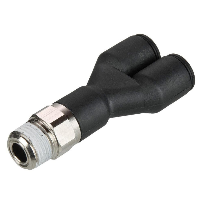 Conector Y Parker W368PLP-6-6 — 3/8" Composite NPT