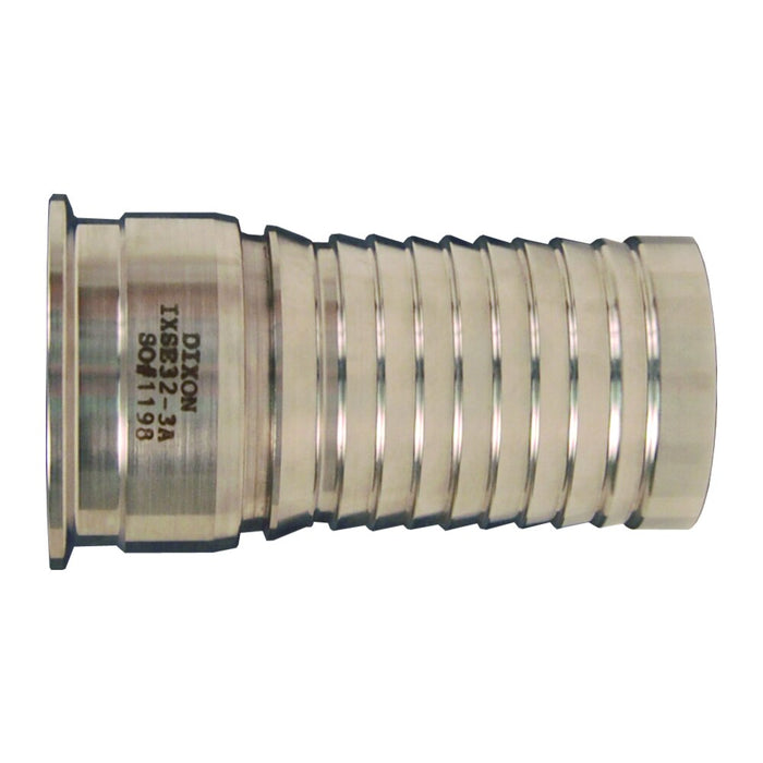 Vástago con Extremos de Abrazadera Sanitaria (TC) Dixon 3" acero inoxidable 304 IXSE48-3A
