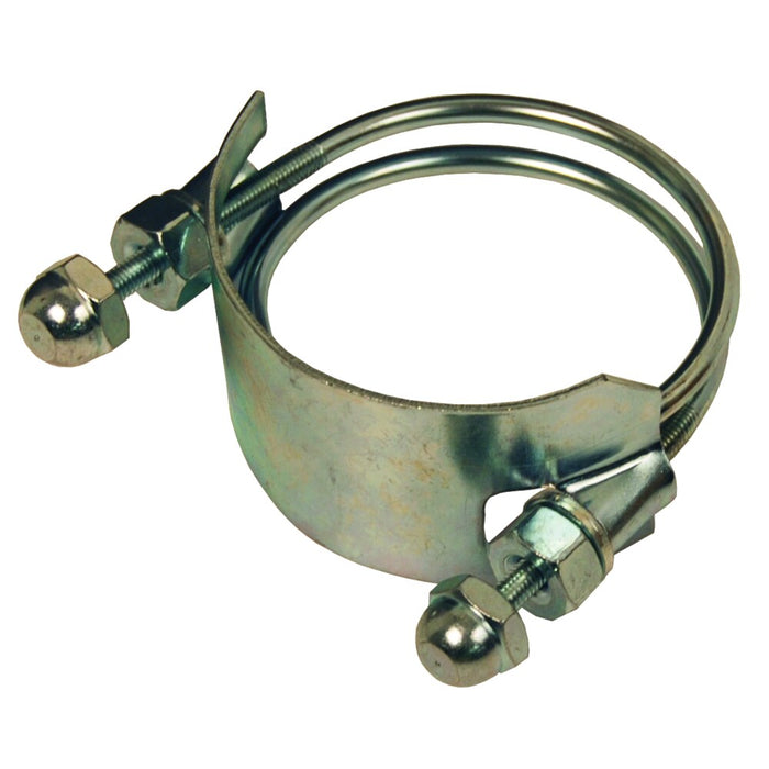Abrazadera Dixon 5" en acero platinado SC500