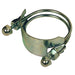 Abrazadera Dixon 8" en acero platinado SC800
