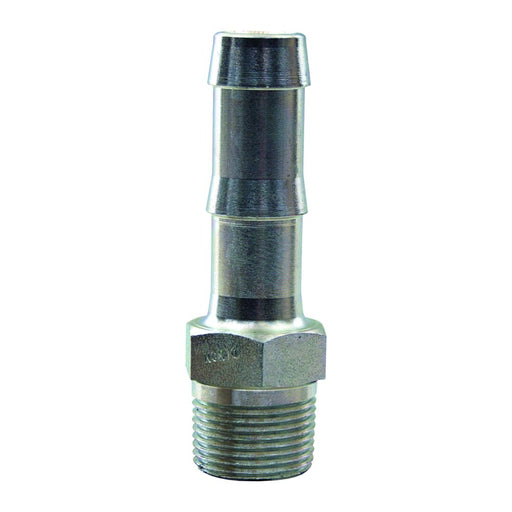 Niple King Hexagonal Para dos Abrazaderas Dixon acero platinado — Suminregio Industrial