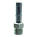 Niple King Hexagonal Para dos Abrazaderas Dixon 3/4" acero platinado KHN642