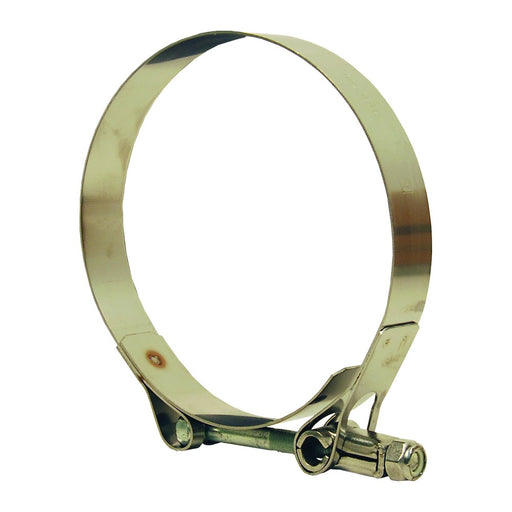 Abrazadera T-Bolt Dixon de servicio pesado para manguera de 5 pulgadas en acero inoxidable, HTBC500