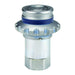 Acoplamiento hidráulico Dixon Serie HT ISO 16028 de cara plana con manga bridada, media pulgada NPTF, 4HTF4-FS